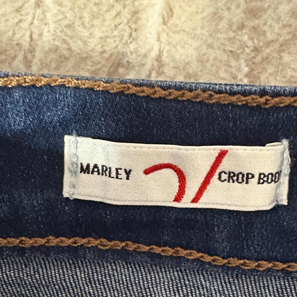 Vigoss Dark Blue Flare Jeans - Picture 9 of 11